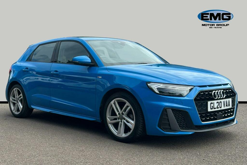 Audi A1 1.0 Tfsi 30 S Line Sportback S Blue