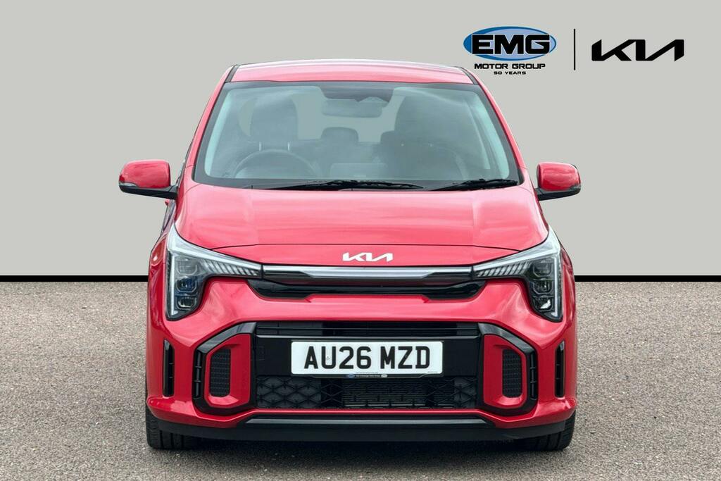 Kia Picanto 1.0 Gt Line Hatchback Amt Ss AU26MZD Red #2