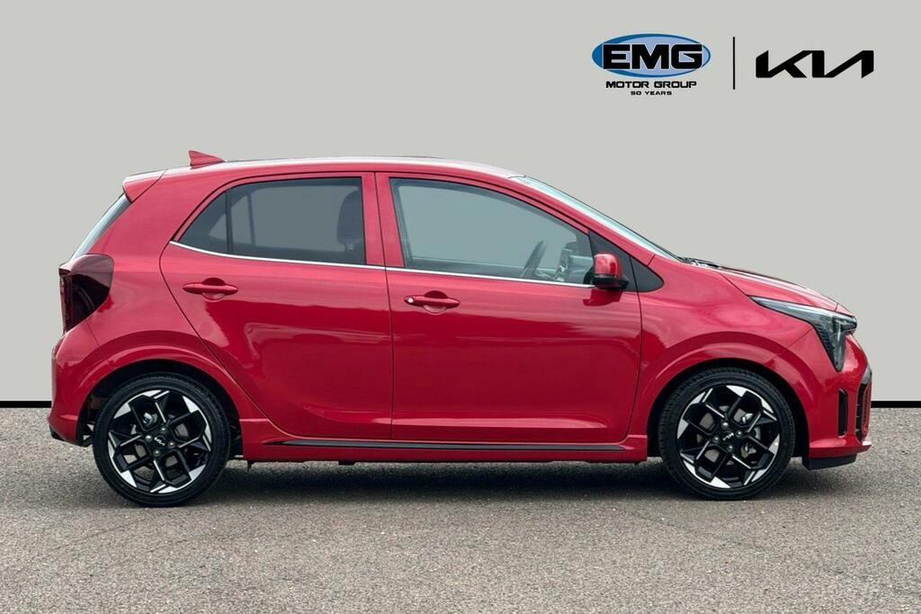 Kia Picanto 1.0 Gt Line Hatchback Amt Ss AU26MZD Red #3
