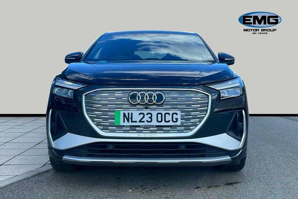 Audi Q4 E Tron 40 S Line Sportback 82Kwh NL23OCG Black #2