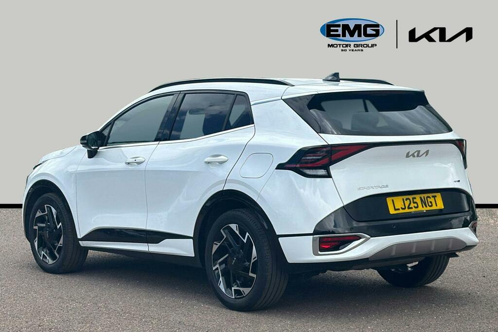 Kia Sportage 1.6 T Gdi Mhev Gt Line Suv Hybrid Manua LJ25NGT White #4