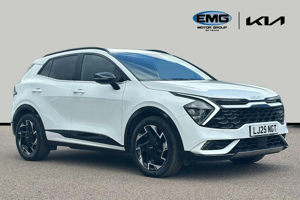 Kia Sportage 1.6 T Gdi Mhev Gt Line Suv Hybrid Manua LJ25NGT White