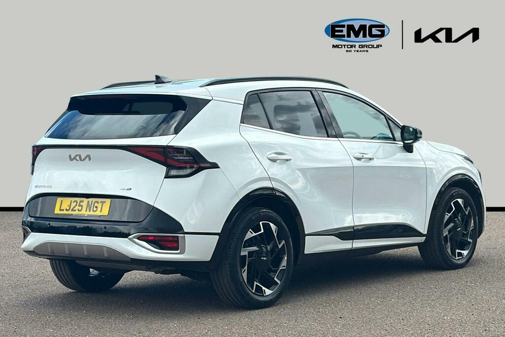 Kia Sportage 1.6 T Gdi Mhev Gt Line Suv Hybrid Manua LJ25NGT White #6