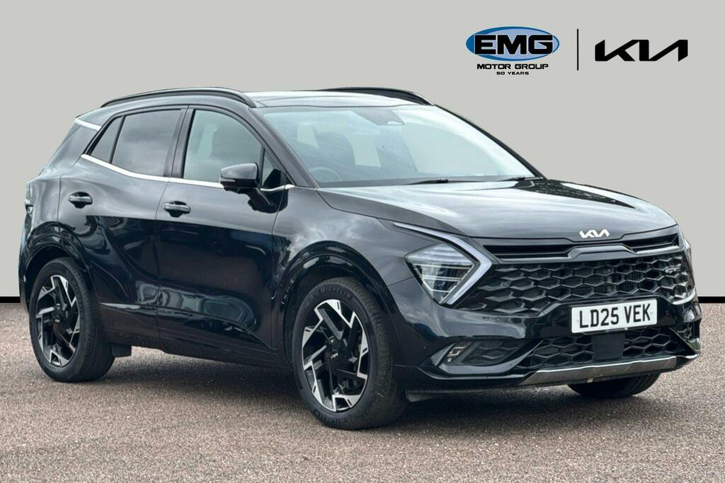Kia Sportage 1.6 T Gdi Mhev Gt Line S Suv Hybrid Dct LD25VEK Black