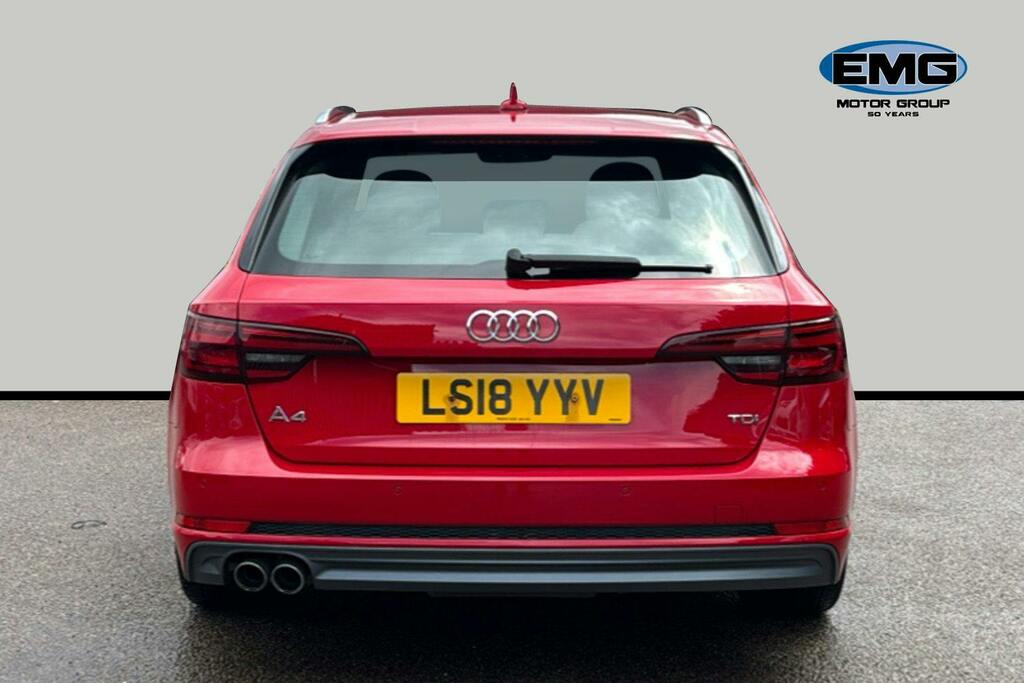 Audi A4 Avant 2.0 Tdi Ultra S Line Estate S Tronic Red #5