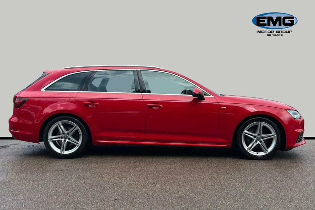 Audi A4 Avant 2.0 Tdi Ultra S Line Estate S Tronic Red #3