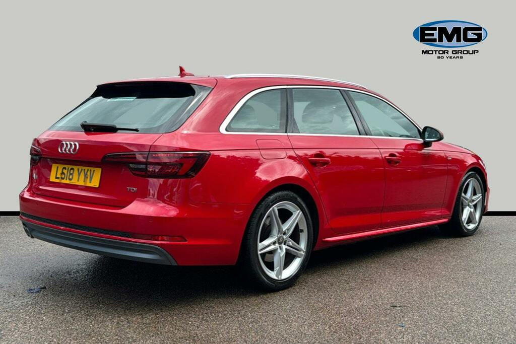 Audi A4 Avant 2.0 Tdi Ultra S Line Estate S Tronic Red #6
