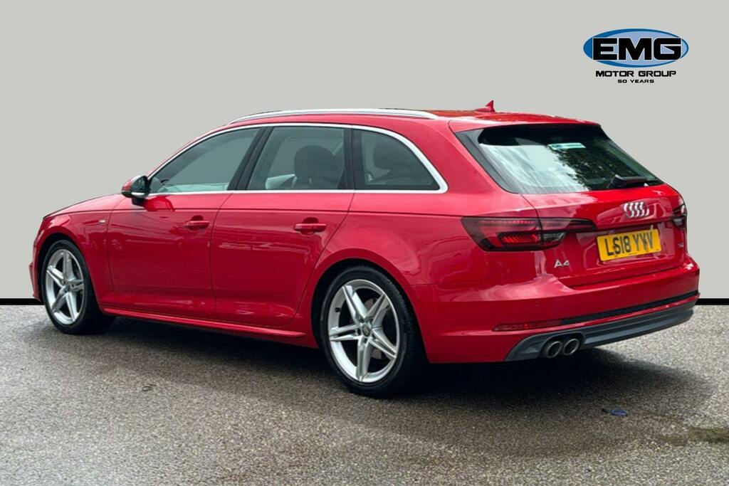 Audi A4 Avant 2.0 Tdi Ultra S Line Estate S Tronic Red #4