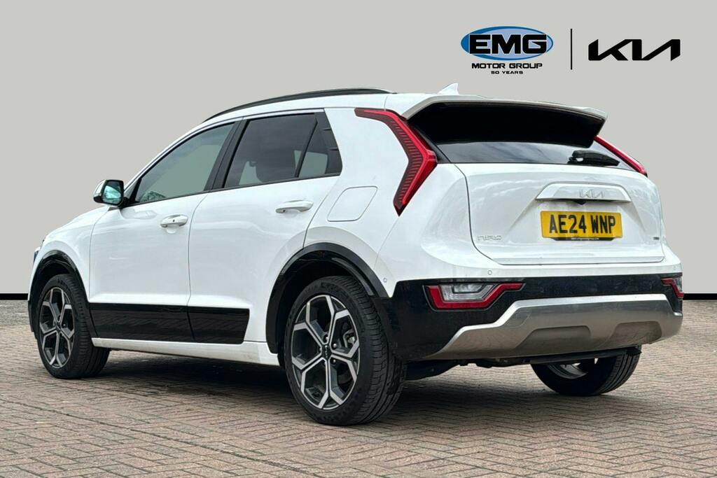 Kia Niro 1.6H Gdi 4 Suv Hybrid Dct Ss White #4