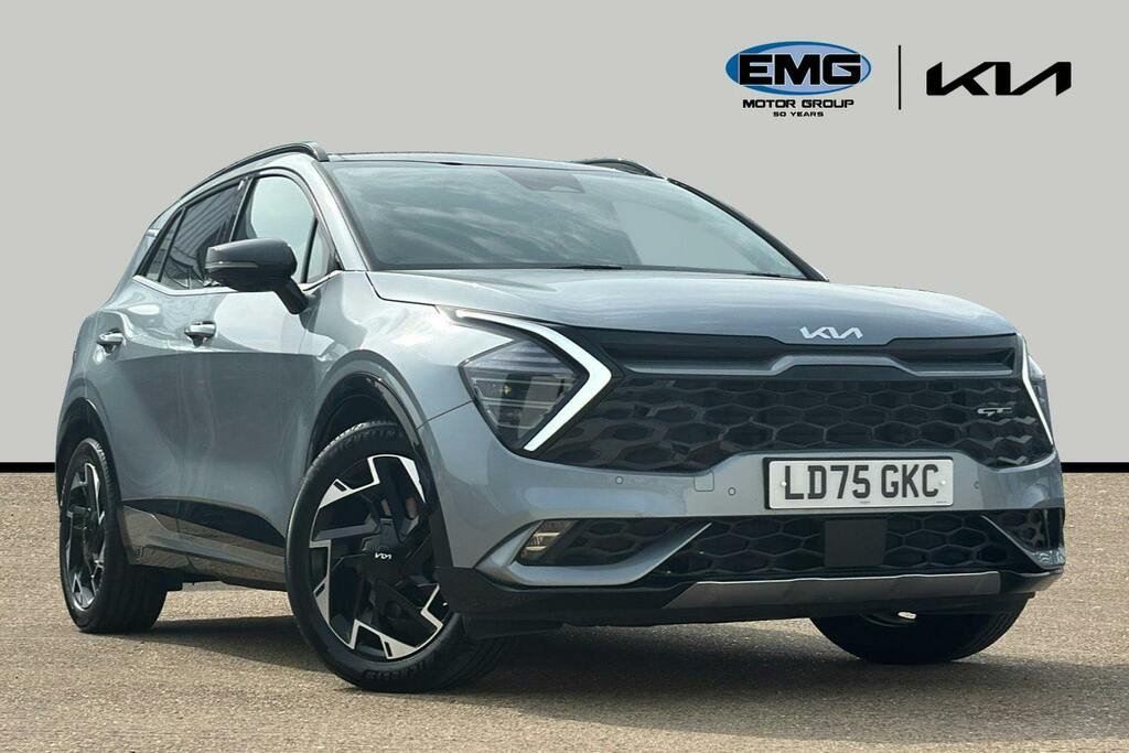 Kia Sportage 1.6 T Gdi Mhev Gt Line S Suv Hybrid Dct LD75GKC Silver