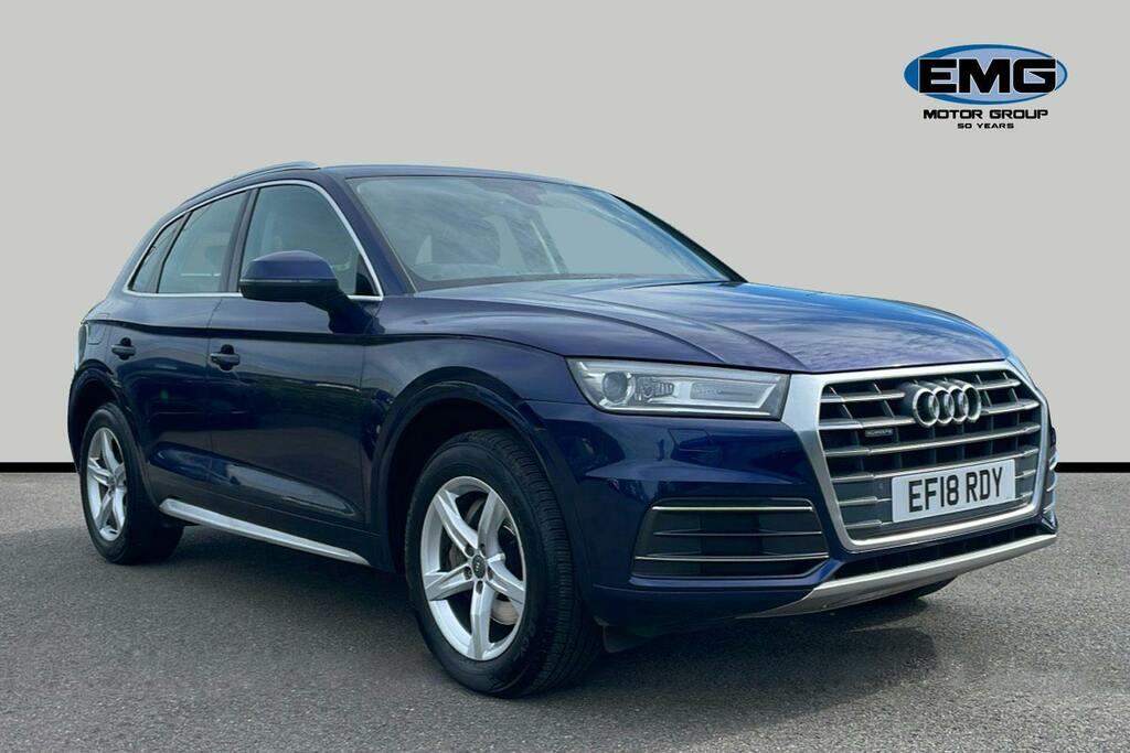 Audi Q5 2.0 Tdi Sport Suv S Tronic Quattro S EF18RDY Blue