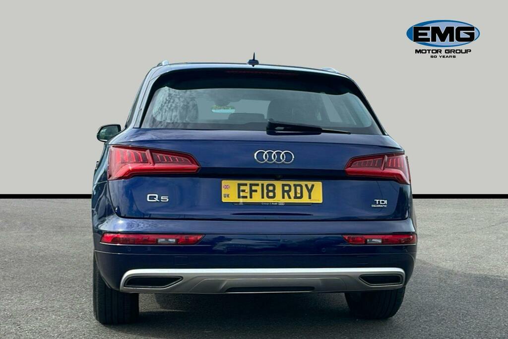 Audi Q5 2.0 Tdi Sport Suv S Tronic Quattro S EF18RDY Blue #5