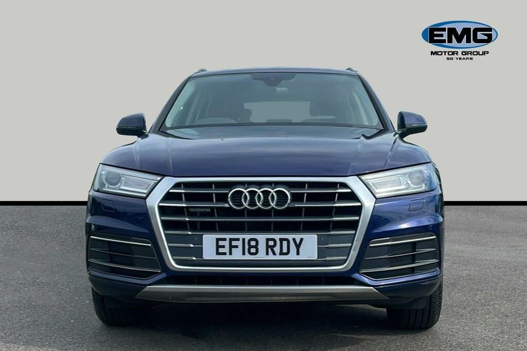 Audi Q5 2.0 Tdi Sport Suv S Tronic Quattro S EF18RDY Blue #2