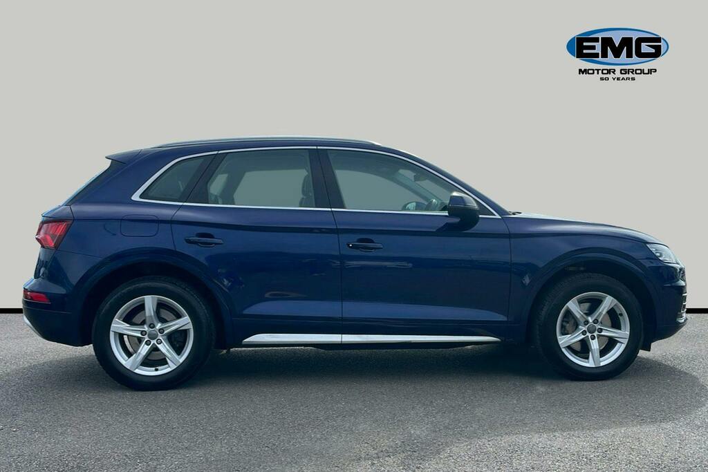 Audi Q5 2.0 Tdi Sport Suv S Tronic Quattro S EF18RDY Blue #3