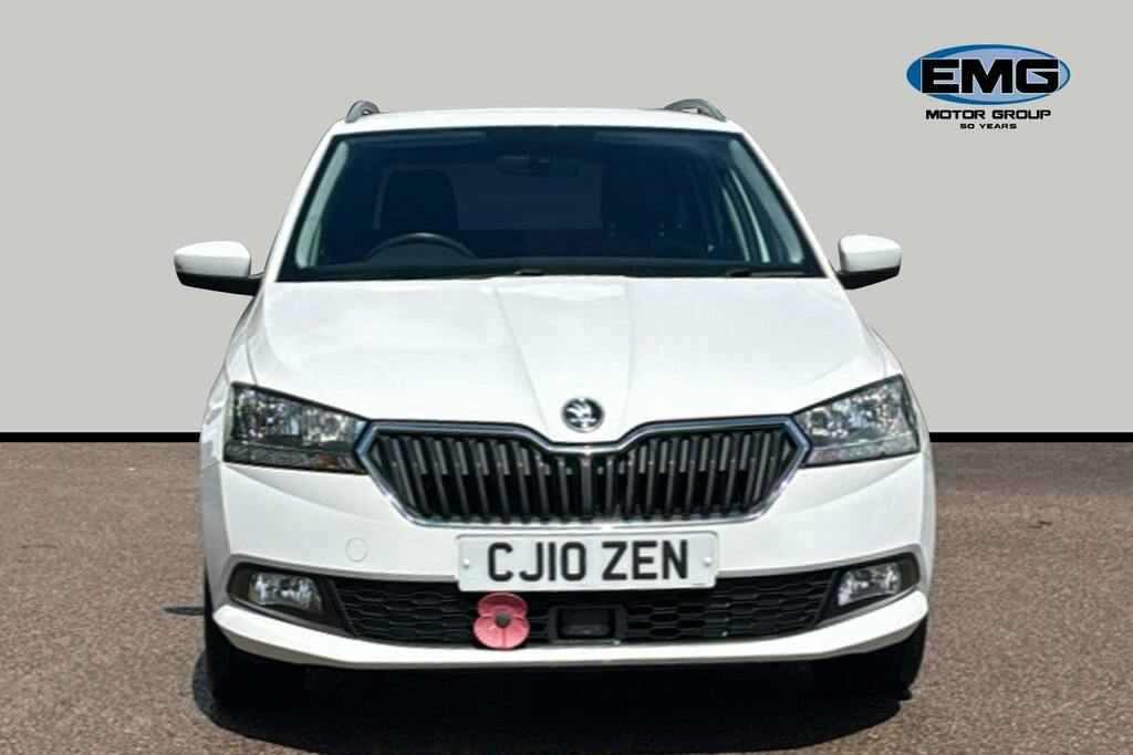 Skoda Fabia 1.0 Tsi Se L Estate Ss White #2