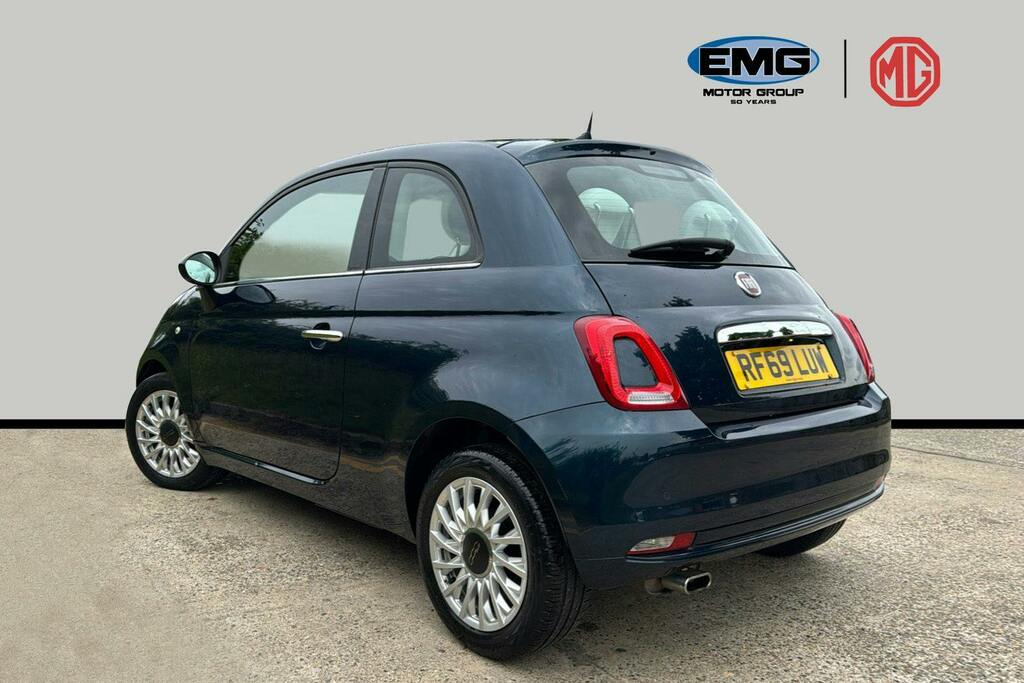 Fiat 500 1.2 Lounge Hatchback Dualogic Ss Blue #4