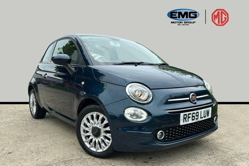 Fiat 500 1.2 Lounge Hatchback Dualogic Ss Blue