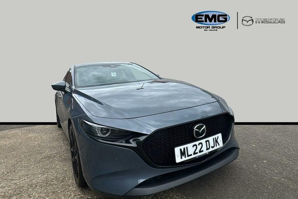 Mazda 3 2.0 E Skyactiv X Mhev Gt Sport Hatchback Petro ML22DJK Grey