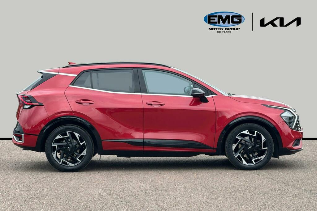 Kia Sportage 1.6 T Gdi Mhev Gt Line Suv Hybrid Dct FV22OCB Red #3