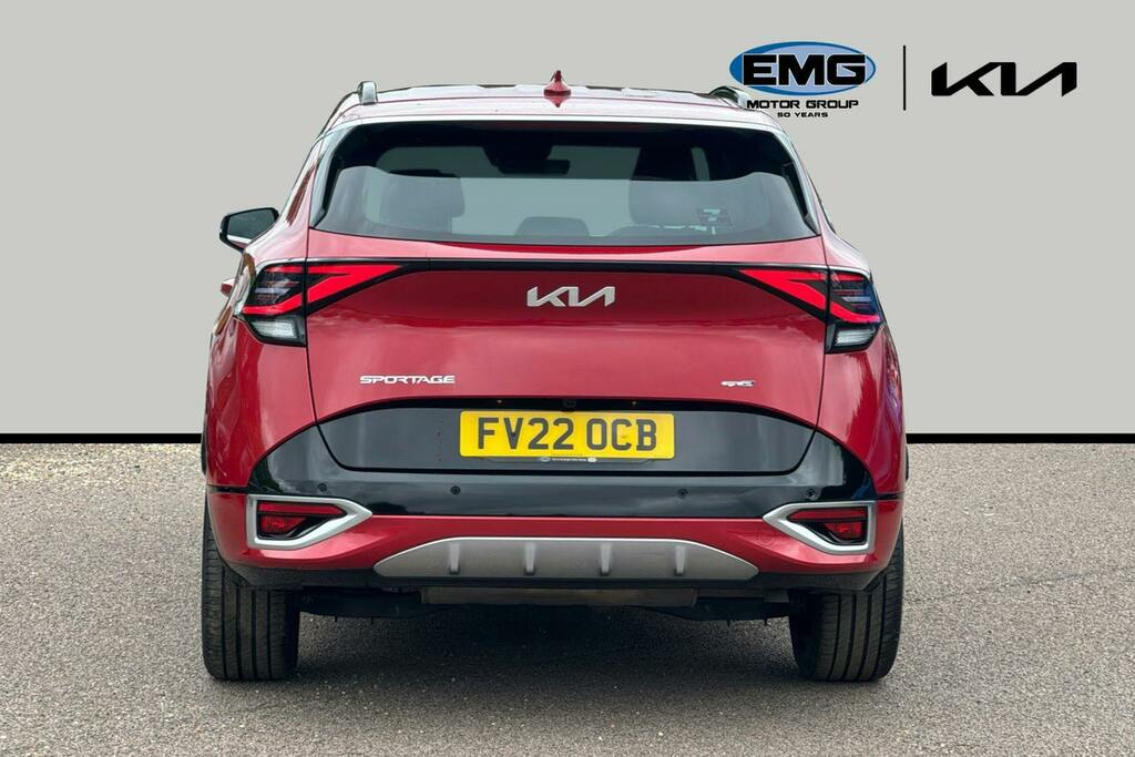 Kia Sportage 1.6 T Gdi Mhev Gt Line Suv Hybrid Dct FV22OCB Red #5