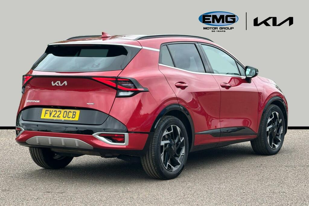 Kia Sportage 1.6 T Gdi Mhev Gt Line Suv Hybrid Dct FV22OCB Red #6