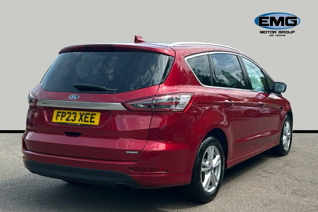 Ford S-Max 2.5H Duratec Titanium Mpv Hybrid Cvt FP23XEE Red #6