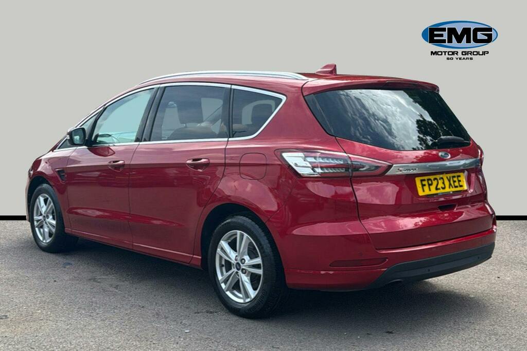 Ford S-Max 2.5H Duratec Titanium Mpv Hybrid Cvt FP23XEE Red #4