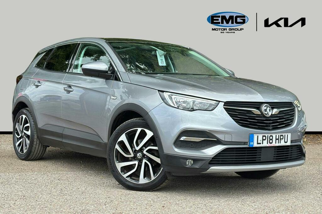 Vauxhall Grandland X 1.2 Turbo Elite Nav Suv Ss Grey