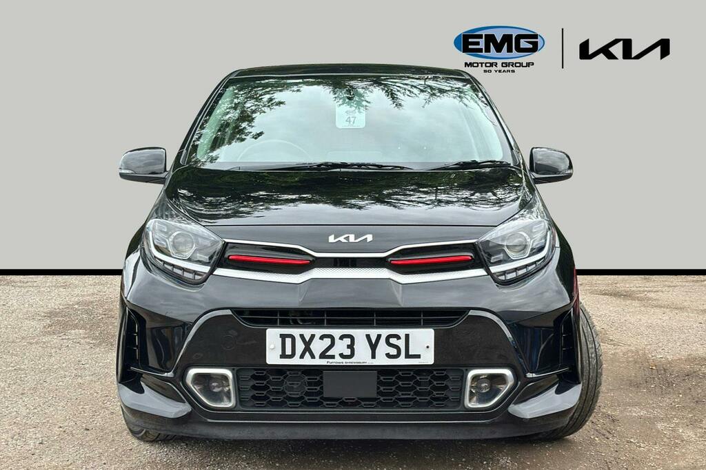 Kia Picanto 1.0 Dpi Gt Line Hatchback Amt Ss DX23YSL Black #2