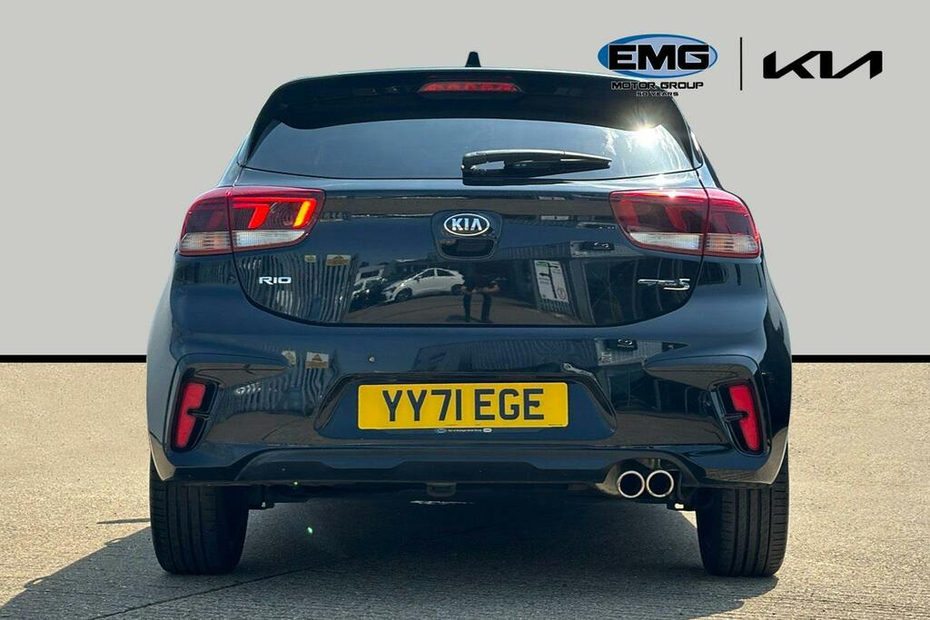 Kia RIO 1.0 T Gdi Mhev Gt Line S Hatchback Hybr YY71EGE Black #5