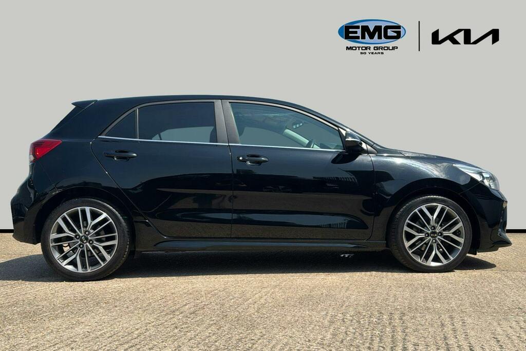 Kia RIO 1.0 T Gdi Mhev Gt Line S Hatchback Hybr YY71EGE Black #3