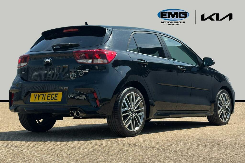 Kia RIO 1.0 T Gdi Mhev Gt Line S Hatchback Hybr YY71EGE Black #6