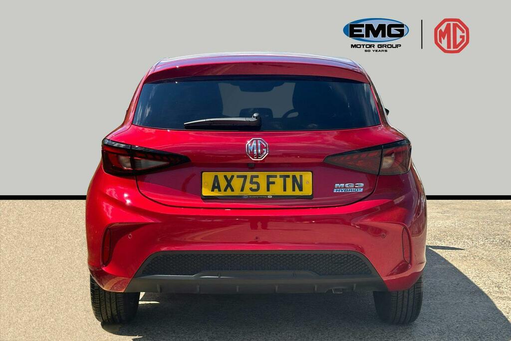 MG MG3 1.5 Hybrid Plus Trophy Hatchback Hybrid Red #5