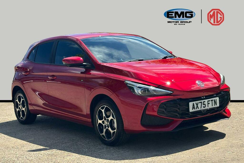 MG MG3 1.5 Hybrid Plus Trophy Hatchback Hybrid Red
