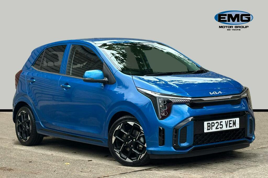 Kia Picanto 1.0 Gt Line Hatchback Amt Ss Blue