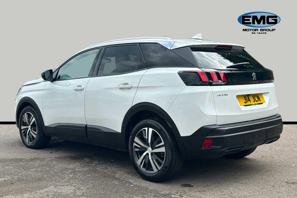 Peugeot 3008 1.2 Puretech Active Premium Plus Suv E CY73FVN White #4