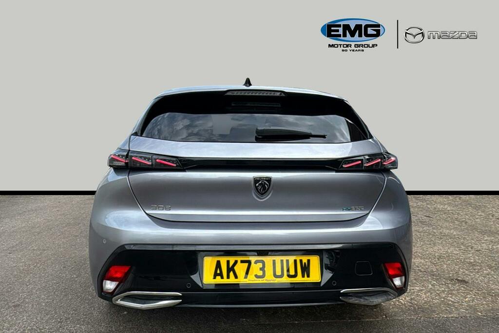 Peugeot 308 1.6 12.4Kwh Gt Hatchback Plug In Hybrid Grey #5