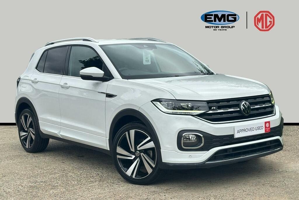 Volkswagen T-Cross 1.0 Tsi R Line Suv Dsg Ss White