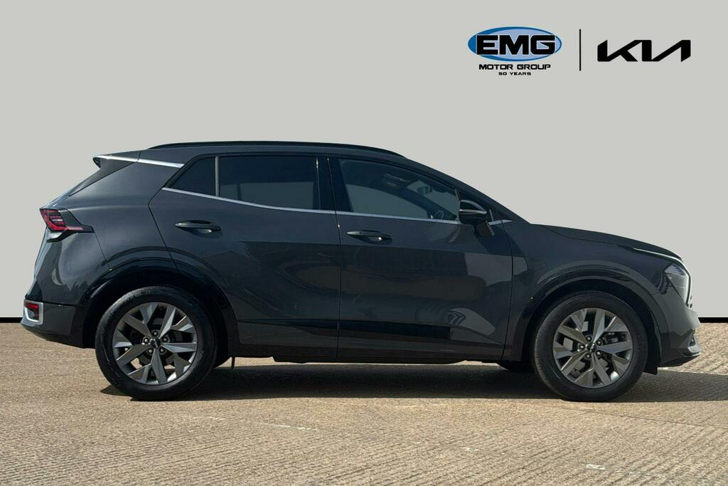 Kia Sportage 1.6 H T Gdi Gt Line Suv Hybrid S DE24HUP Silver #3