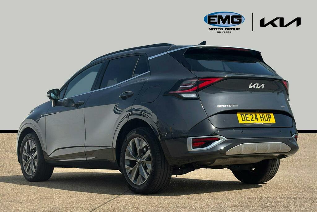 Kia Sportage 1.6 H T Gdi Gt Line Suv Hybrid S DE24HUP Silver #4