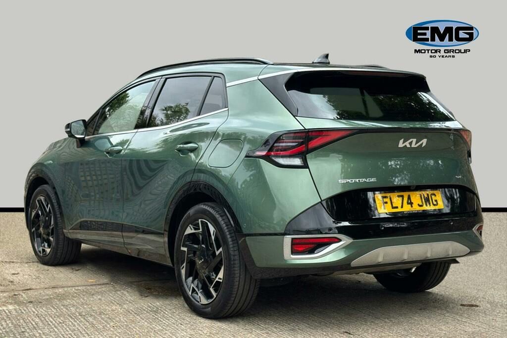 Kia Sportage 1.6 T Gdi 13.8Kwh Gt Line S Suv Plug In FL74JWG Green #4