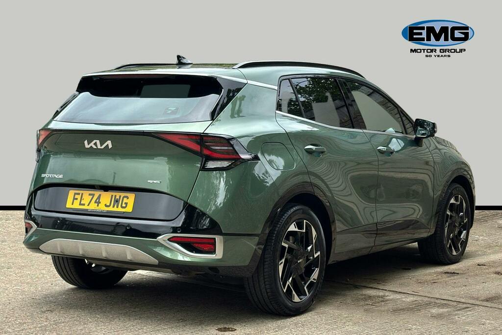Kia Sportage 1.6 T Gdi 13.8Kwh Gt Line S Suv Plug In FL74JWG Green #6