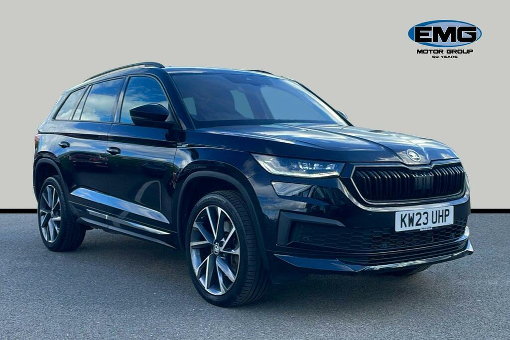 Skoda Kodiaq 2.0 Tdi Sportline Suv Dsg 4Wd Ss 7 Black