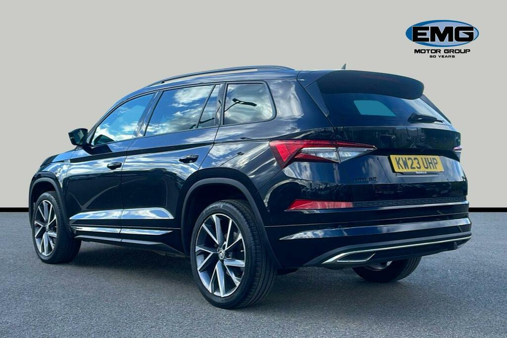 Skoda Kodiaq 2.0 Tdi Sportline Suv Dsg 4Wd Ss 7 Black #3