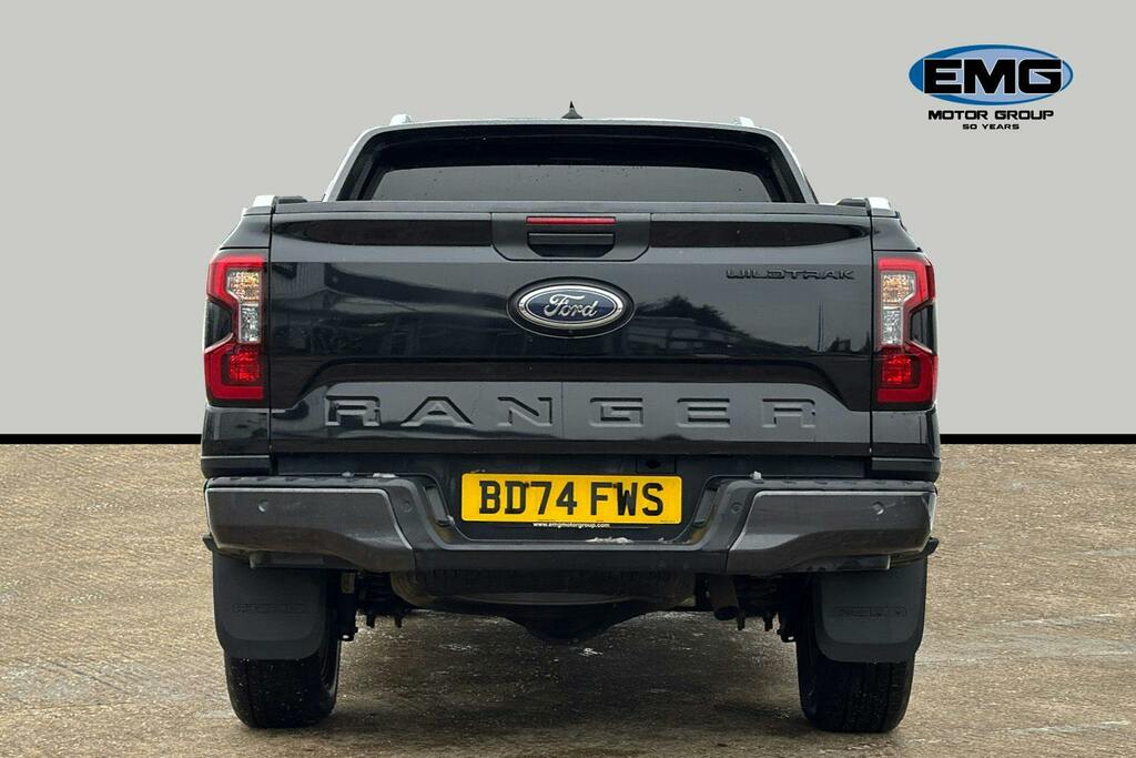 Ford Ranger 2.0 Td Ecoblue Wildtrak Pickup Double Cab Dies BD74FWS Black #5