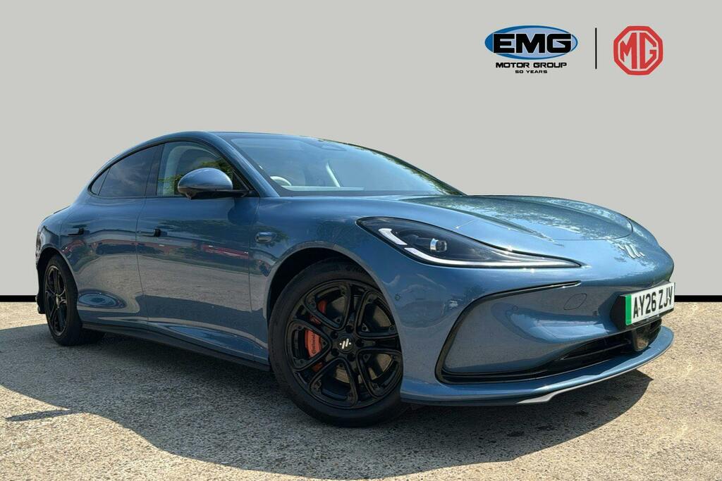 MG IM5 100Kwh Long Range Saloon Blue