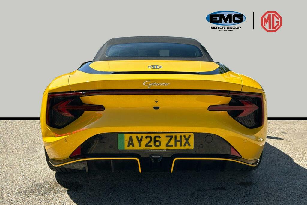 MG Cyberster Dual Motor 77Kwh Gt Convertible Yellow #5