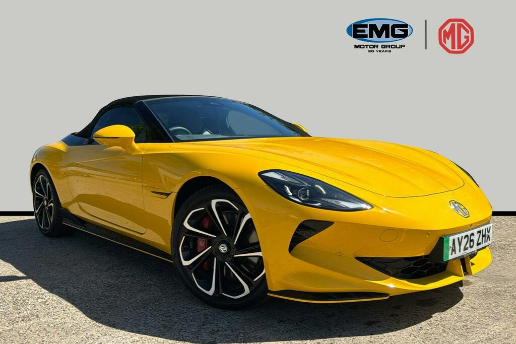 MG Cyberster Dual Motor 77Kwh Gt Convertible Yellow