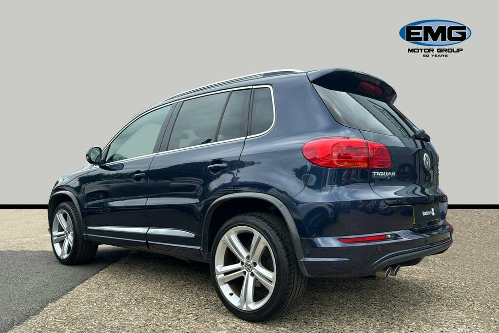Volkswagen Tiguan 2.0 Tdi Bluemotion Tech R Line Suv Manu Blue #4