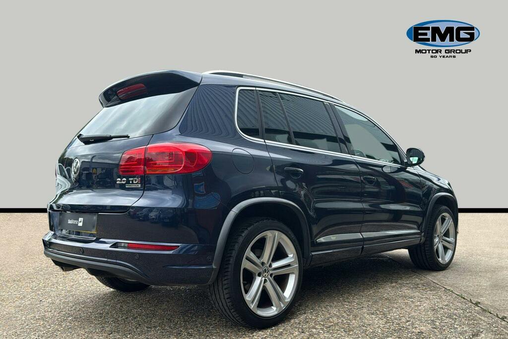 Volkswagen Tiguan 2.0 Tdi Bluemotion Tech R Line Suv Manu Blue #6